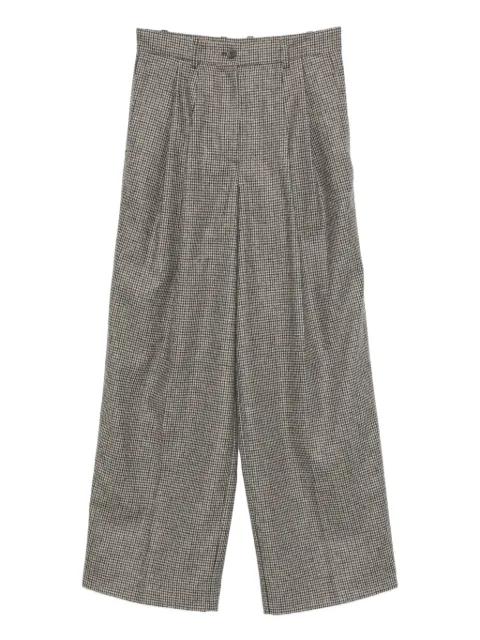 houndstood wide-leg trousers by P.A.R.O.S.H.