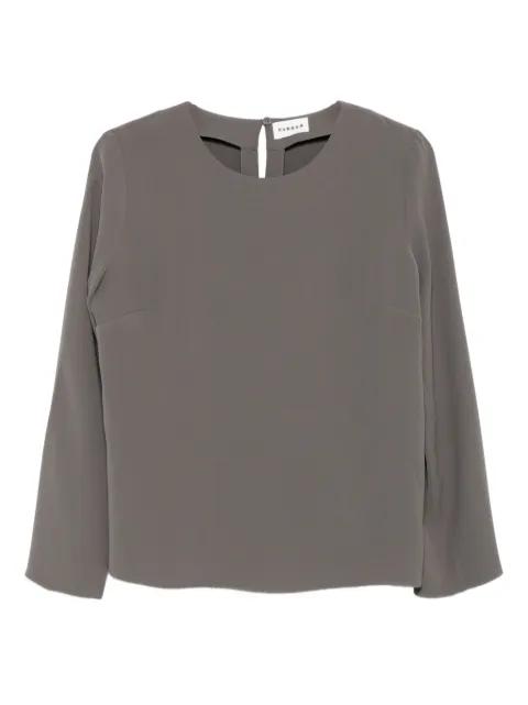 keyhole-back long-sleeve top by P.A.R.O.S.H.