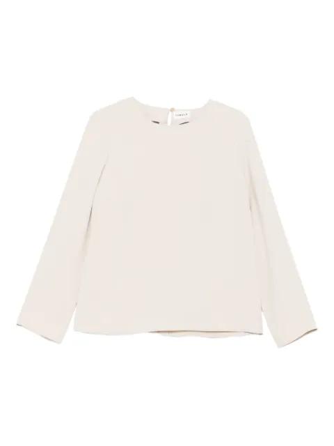 keyhole-neck boxy top by P.A.R.O.S.H.