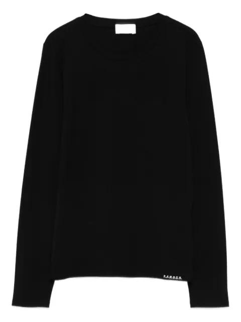 long-sleeve cotton T-shirt by P.A.R.O.S.H.