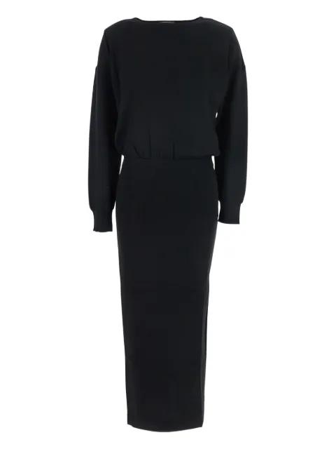 long-sleeve maxi dress by P.A.R.O.S.H.