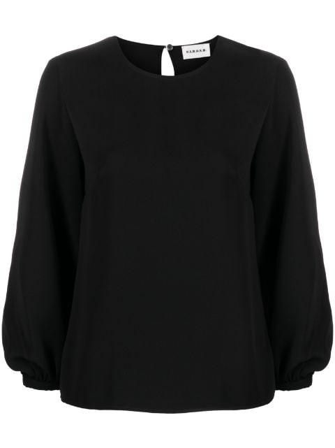 long-sleeve round-neck top by P.A.R.O.S.H.