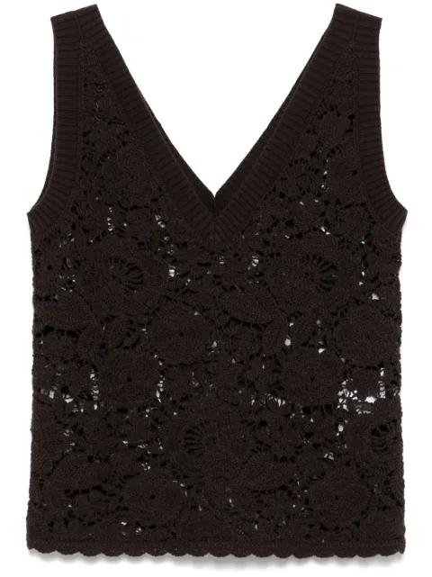 open-knit top by P.A.R.O.S.H.