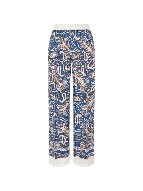 paisley-print trousers by P.A.R.O.S.H.