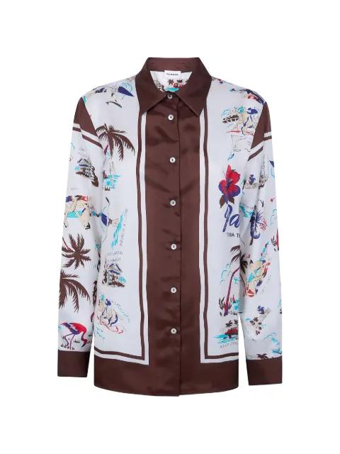 palm-print shirt by P.A.R.O.S.H.