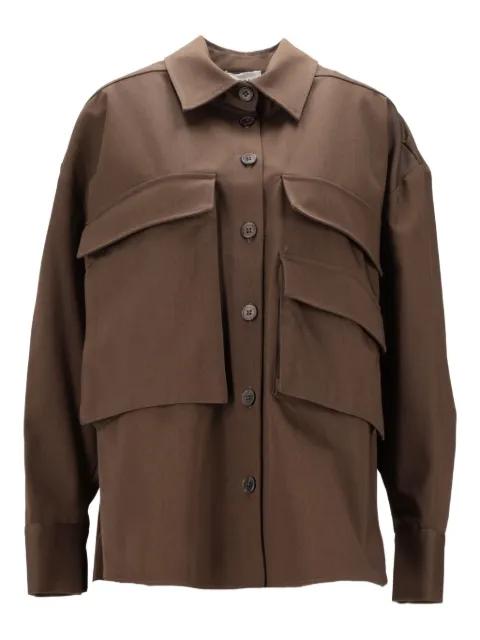 patch-pocket shirt by P.A.R.O.S.H.