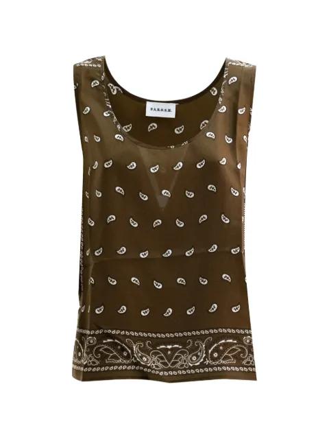 patterned top by P.A.R.O.S.H.