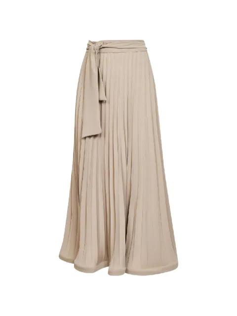 pleated tie skirt by P.A.R.O.S.H.