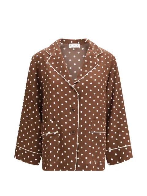 polka dot button shirt by P.A.R.O.S.H.