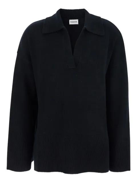 polo-neck ribbed sweater by P.A.R.O.S.H.