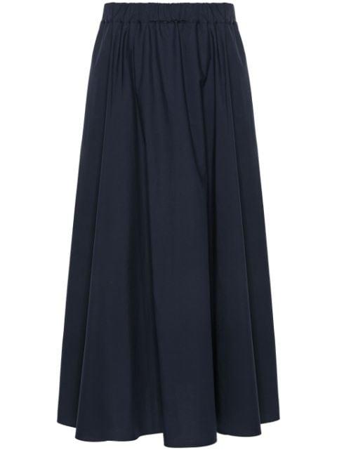 poplin cotton midi skirt by P.A.R.O.S.H.
