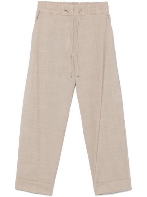 pressed-crease trousers by P.A.R.O.S.H.