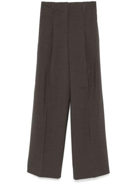pressed-crease trousers by P.A.R.O.S.H.