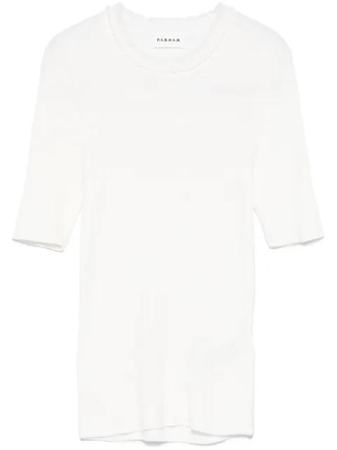 ribbed T-shirt by P.A.R.O.S.H.
