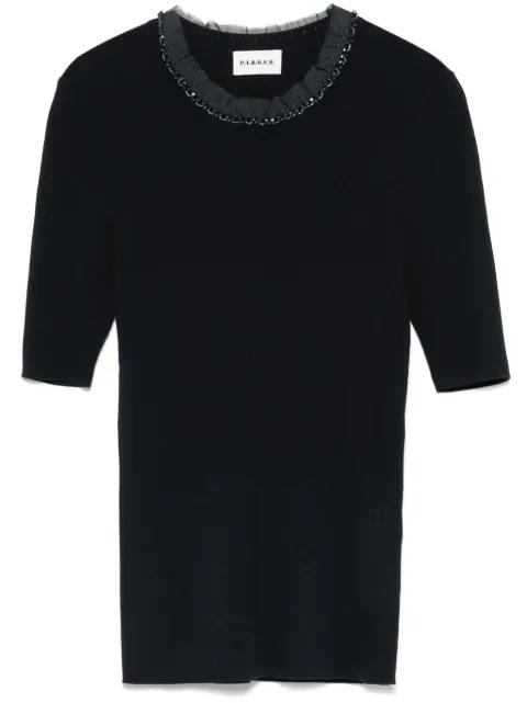 ribbed T-shirt by P.A.R.O.S.H.