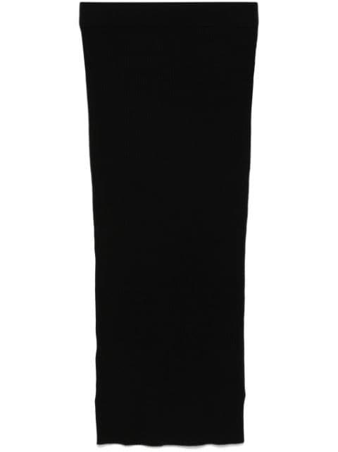 ribbed-knit midi skirt by P.A.R.O.S.H.