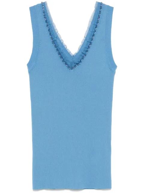 ribbed tank top by P.A.R.O.S.H.