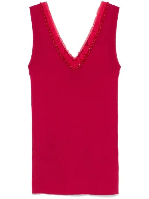 ribbed tank top by P.A.R.O.S.H.