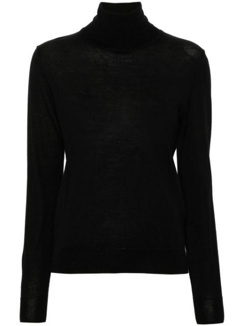 roll neck fine-knit jumper by P.A.R.O.S.H.