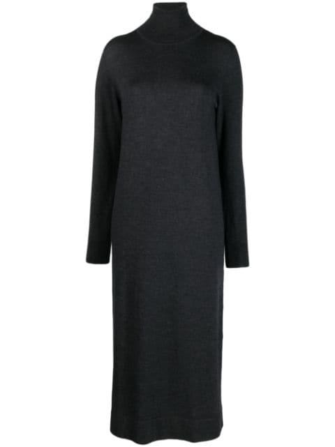 roll neck long-sleeved dress by P.A.R.O.S.H.