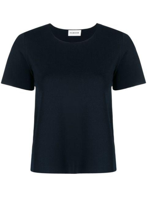 round-neck knitted T-shirt by P.A.R.O.S.H.