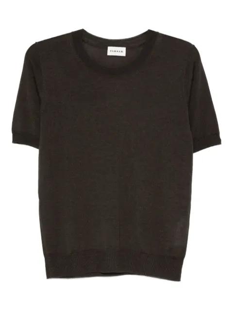 round-neck short-sleeved top by P.A.R.O.S.H.