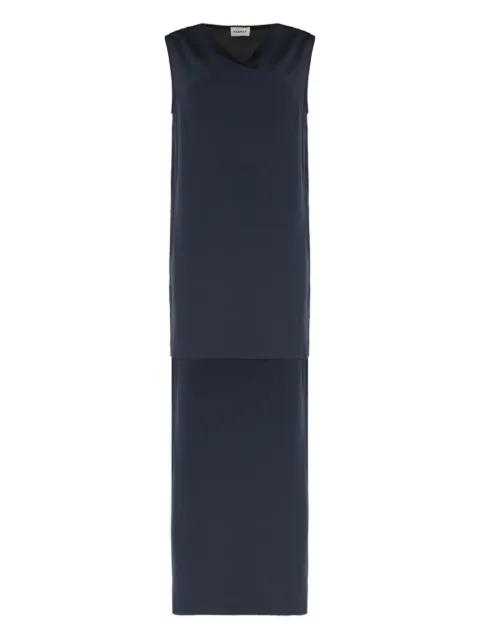 scarf-collar mini dress by P.A.R.O.S.H.
