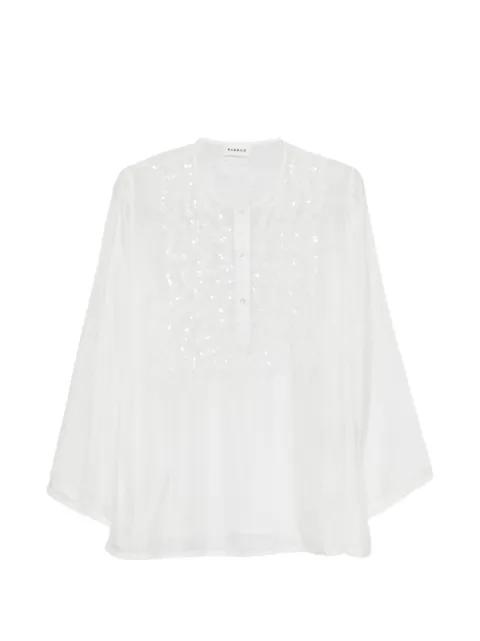 sequin blouse by P.A.R.O.S.H.
