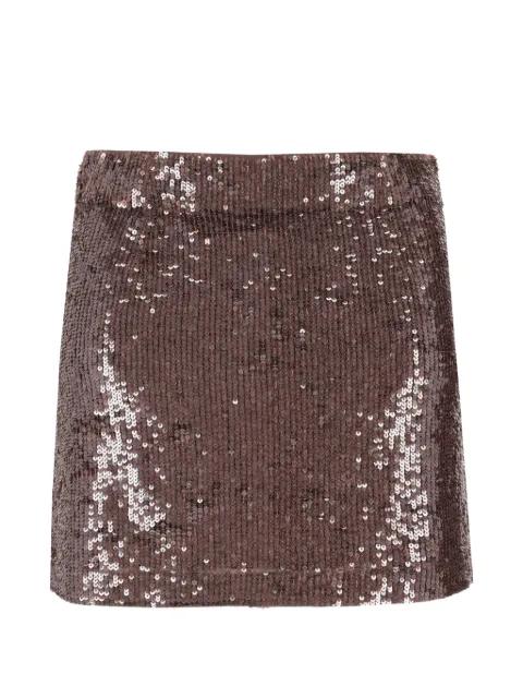 sequin-embellished mini skirt by P.A.R.O.S.H.