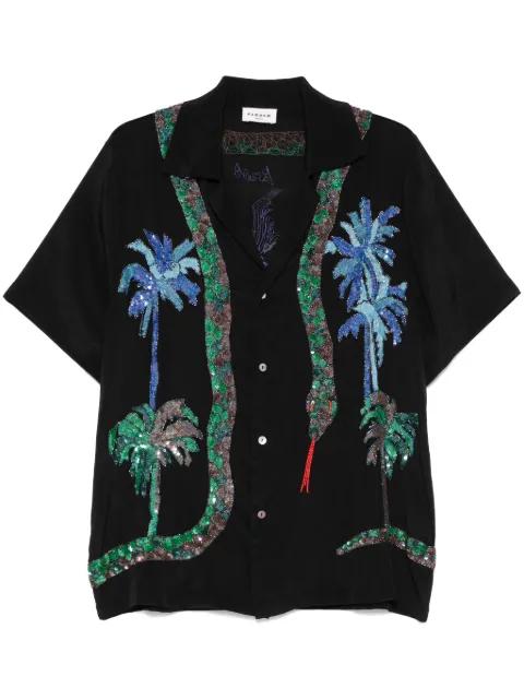 sequin-embellished shirt by P.A.R.O.S.H.