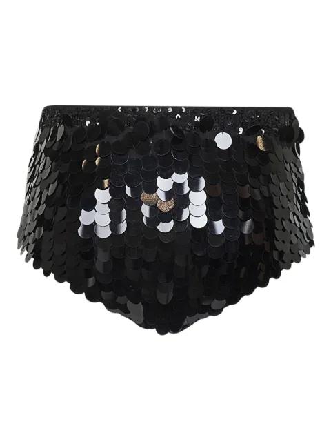 sequin-embellished shorts by P.A.R.O.S.H.