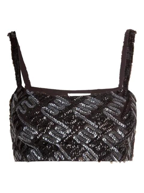 sequin-embellished top by P.A.R.O.S.H.