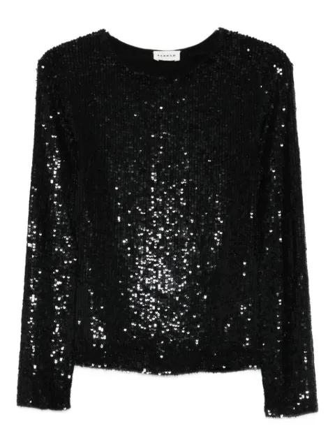 sequin long-sleeve blouse by P.A.R.O.S.H.