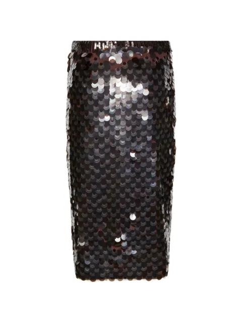 sequin midi skirt by P.A.R.O.S.H.
