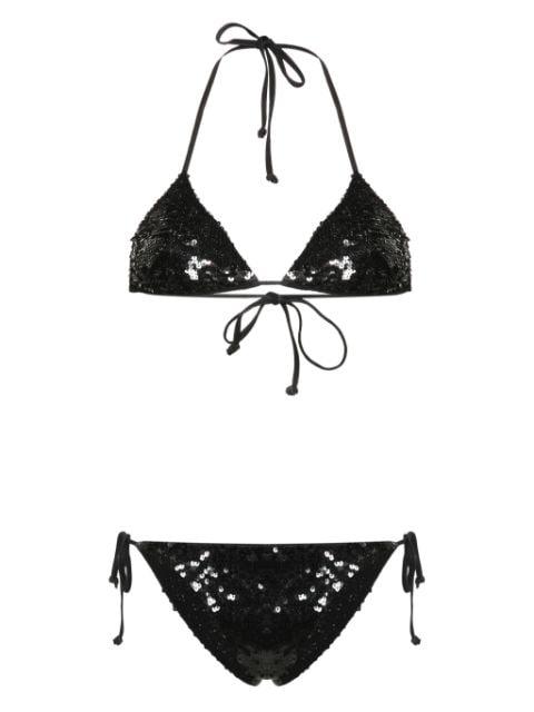 sequinned bikini set by P.A.R.O.S.H.
