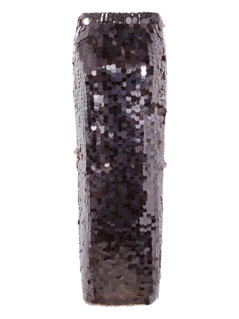 sequinned maxi skirt by P.A.R.O.S.H.