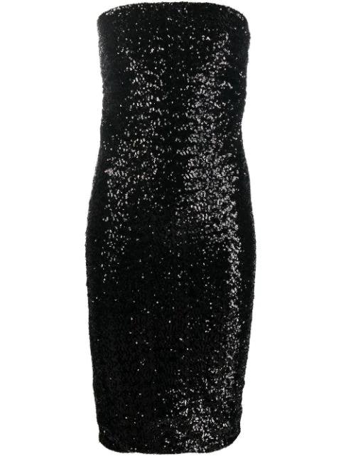 sequins off-shoulder dress by P.A.R.O.S.H.