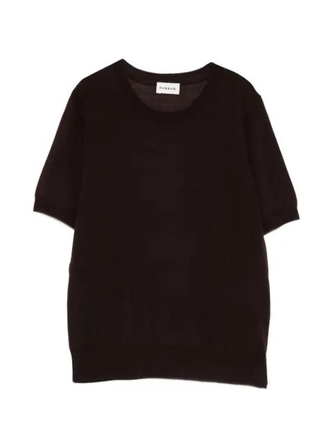 short-sleeve crew-neck T-shirt by P.A.R.O.S.H.