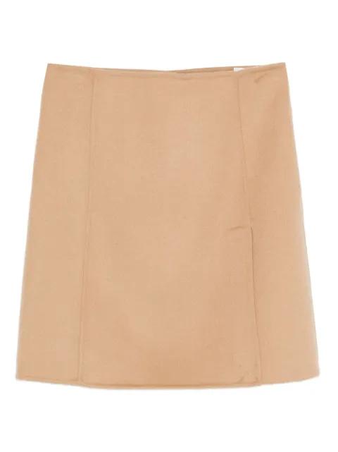 side-split wool skirt by P.A.R.O.S.H.