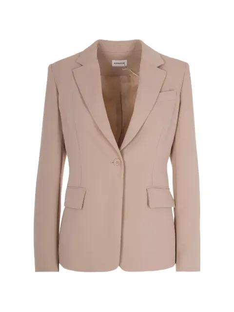 single-breasted button blazer by P.A.R.O.S.H.