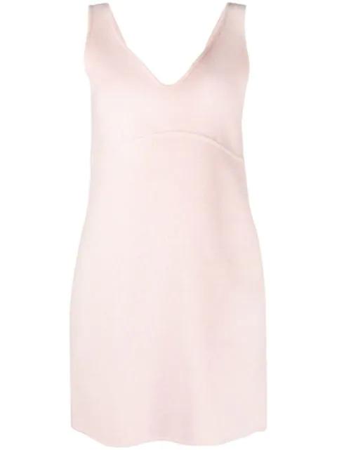 sleeveless wool minidress by P.A.R.O.S.H.