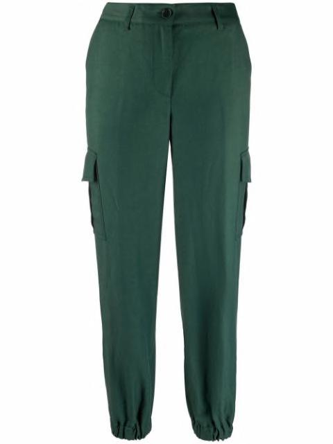 slim-fit cargo trousers by P.A.R.O.S.H.