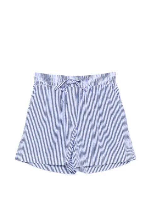striped drawstring shorts by P.A.R.O.S.H.