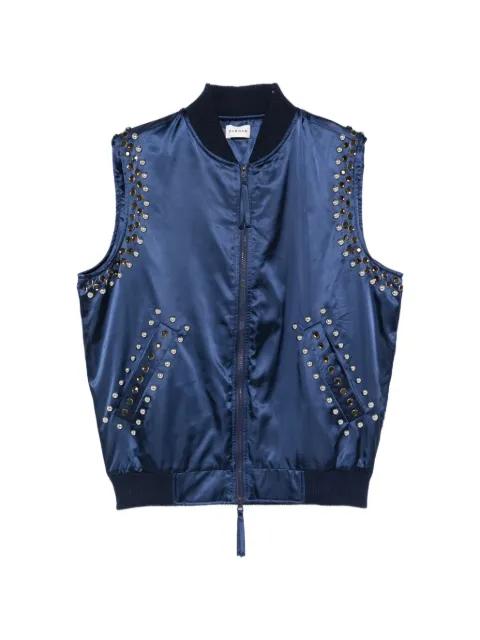 stud-embellished gilet by P.A.R.O.S.H.