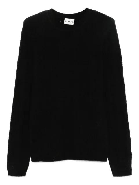 textured round-neck jumper by P.A.R.O.S.H.