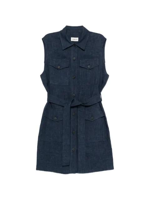 tie-belt mini dress by P.A.R.O.S.H.