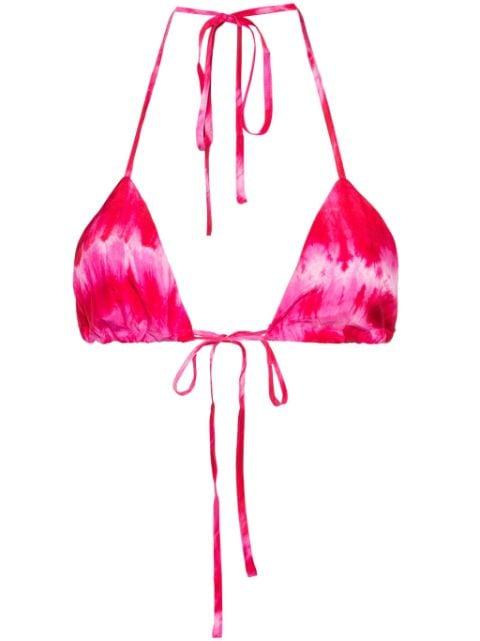 tie-dye silk bralette by P.A.R.O.S.H.