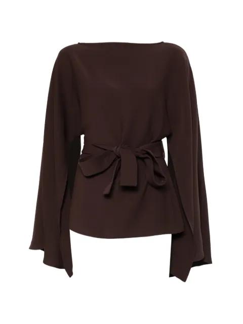 tie-waist blouse by P.A.R.O.S.H.