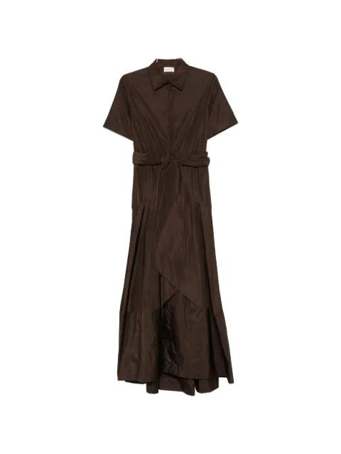 tie-waist layered maxi dress by P.A.R.O.S.H.