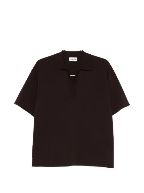 v-neck knitted top by P.A.R.O.S.H.